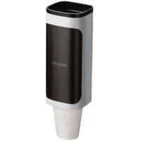 Ausziehbarer Becherspender, plattenmontierbarer Becherhalter, wandmontierter Wasserspenderkühler