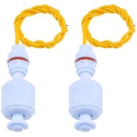 2er-Pack Wasserstandssensoren, Schwimmer für Hydrokultur, Gartenbau, Aquarium, Schwimmbad – 10 W, 52 mm