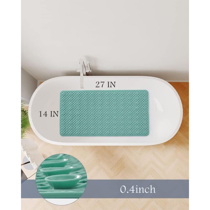 Tappetino Bagno Antiscivolo Tappetino Da Bagno Di Qualità, Lungo Antiscivolo, Con Forti Tappeti Bagno