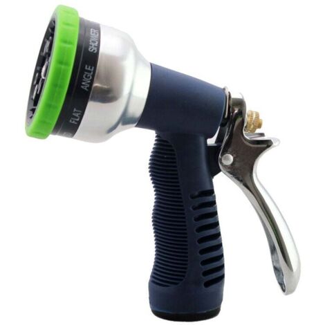 Topolenashop Pistola A Spruzzo Per Tubo Da Giardino – Lancia In Ottone Regolabile, Getto Concentrato O Nebulizzato, Per Lavaggio Auto E Irrigazione