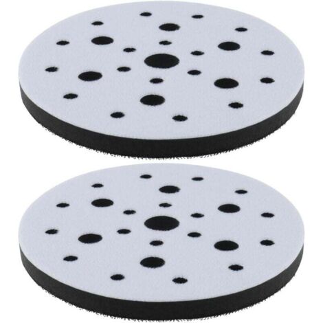 25 Pièces 7" 7 Pouces 180mm 6 Trous Disque De Ponçage Crochet Boucle Papier De Verre Abrasif Papiers De Verre Ronds Pour Ponceuse Orbitale, Grain 120