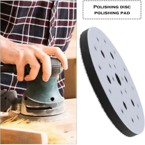 Tampon De Polissage Menzerna 150 Mm - Éponge Velcro Qualité Pro Pour Polissage Voiture Et Carrosserie