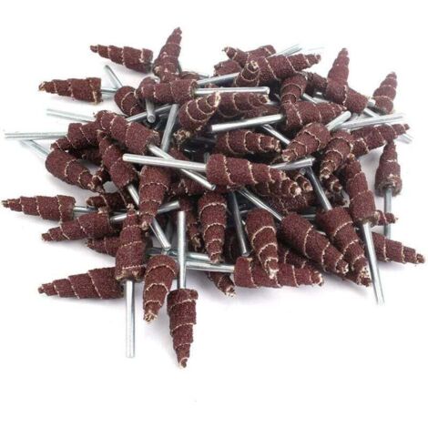 Support De Ponçage Caoutchouc Faithfull FAIABP125 – 125mm Avec Queue De 6mm – Pour Disques Abrasifs Sur Perceuse
