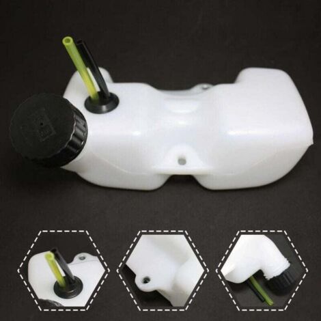 Mokernali Réservoir De Carburant à Essence pour Débroussailleuse, Réservoir De Carburant en Plastique avec Tuyau D'étanchéité Compatible avec L' accessoire De Remplacement CG430 520 43CC 52CC 47CC Mokernali Réservoir De Carburant à Essence pour Débroussailleuse, Réservoir De Carburant en Plastique avec Tuyau D'étanchéité Compatible avec L' accessoire De Remplacement CG430 520 43CC 52CC 47CC