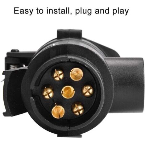Adaptateur 13 Broches 7 Broches D-Lumina Adaptateur Prise Remorque 13 Vers 7 Broches, Connecteur Fiche Attelage 13 Pole A 7 Pin Adaptateur Remorque 7 Broches Adaptateur 13 Broches 7 Broches D-Lumina Adaptateur Prise Remorque 13 Vers 7 Broches, Connecteur Fiche Attelage 13 Pole A 7 Pin Adaptateur Remorque 7 Broches