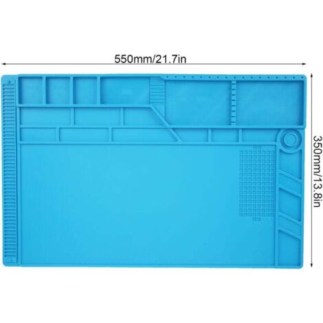Tapis De Soudure Résistant à La Chaleur, En Silicone Toolcraft 2248474 L X L X H 450 X 300 X 15 Mm 2248474 Tapis De Soudure Résistant à La Chaleur, En Silicone Toolcraft 2248474 L X L X H 450 X 300 X 15 Mm 2248474