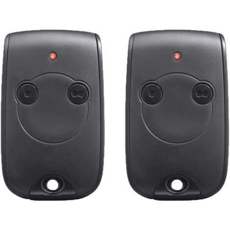 Telecomando 2 X AAM0049 Per Cancello/Porta Garage A 4 Canali 433,92 MHz – Con Rolling Code, Batteria Ad Alta Capacità, Raggio 50m, Garanzia 3 Anni