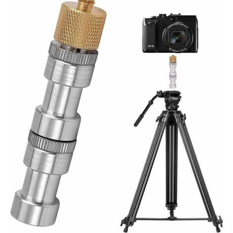 Mini Testa A Sfera Treppiede Mini Treppiede Testa A Sfera Per Fotocamera DSLR, Con Vite 1/4 E Adattatore Slitta Calda, In Lega Alluminio, Peso 57g Testa Per DSLR Universale