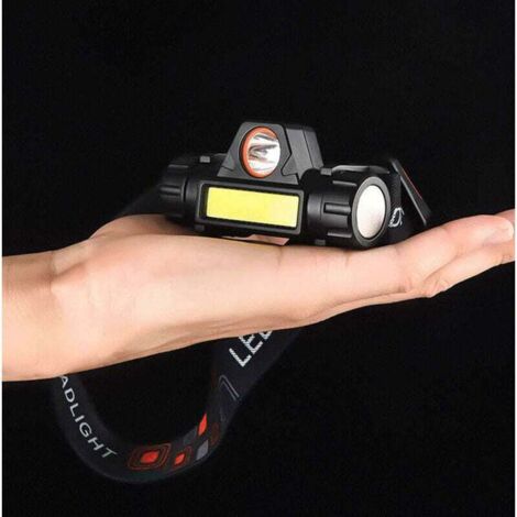 Scangrip I-Match 3 Lampe Frontale LED COB 250 Lumens - 5 Températures Couleur, Variateur, IP65, Capteur Main