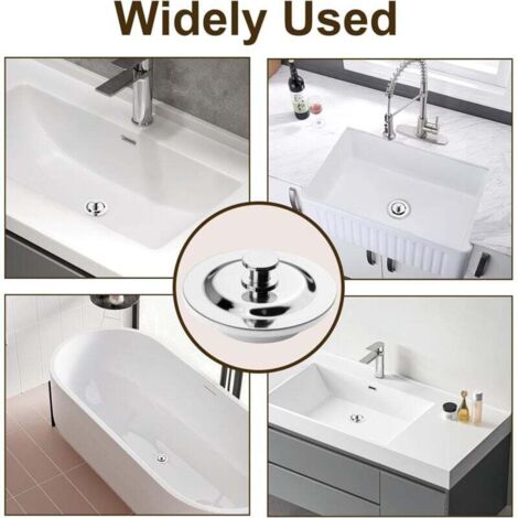 Bouchon De Baignoire Universel 43 Mm Réglable Bouchon De Baignoire