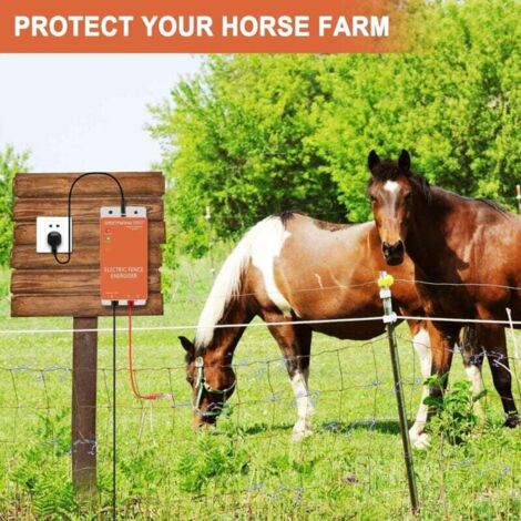 Clôture électrique 2 en 1 pour animaux de ferme, testeur pour