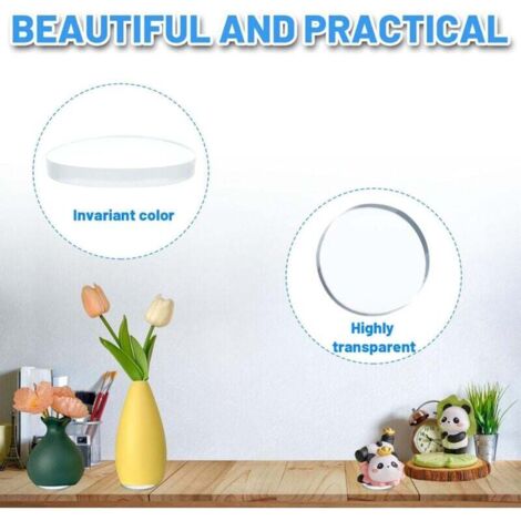 Ventouses Pour Plaques De Verre Lot De 10 Coussins Non-Adhésifs