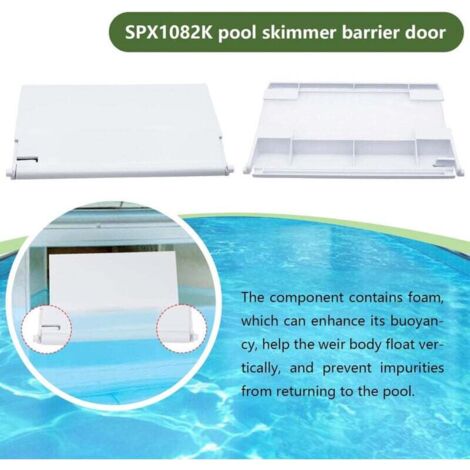 SPX1082K Lot De 2 Clapets De Skimmer De Rechange Pour Piscine - Compatible SP1082K4 Et Plus