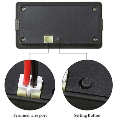 Moniteur De Batterie Bluetooth AiLi, Indicateur Tension/courant 120V 350A, Voltmètre Ampèremètre