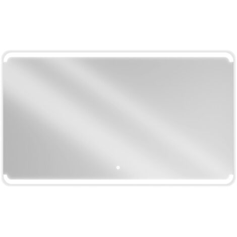Mexen Nida specchio da bagno retroilluminato 140 x 80 cm, LED 6000K, antiappannamento - 9806-140-080-611-00
