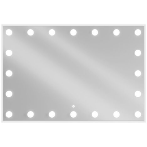 Mexen Dona specchio da bagno retroilluminato 120 x 80 cm, LED 6000K, antinebbia - 9818-120-080-611-00