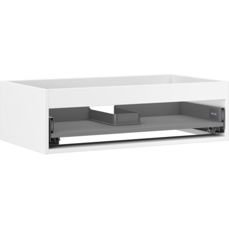 Mexen Box-A corpo del mobile per lavabo 80 cm, 1 cassetto, bianco opaco - 91AX0-0800-235-1-01 (1/4)