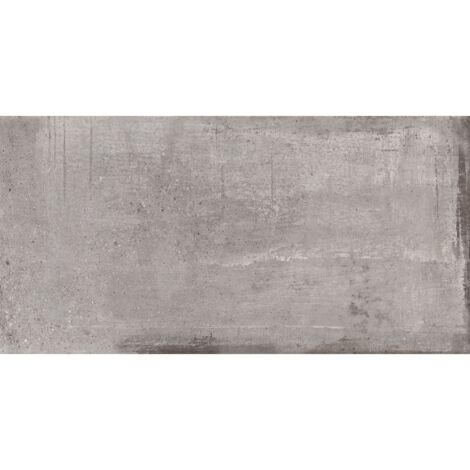 Mexen Cemento Grigio gres smaltato rettificato G1, piastrella da pavimento e parete 120 x 60 cm, carving - TL425-120-060-01