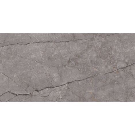 Mexen Leeds Nero gres smaltato rettificato G1, piastrella da pavimento e parete 120 x 60 cm, carving - TL410-120-060-03
