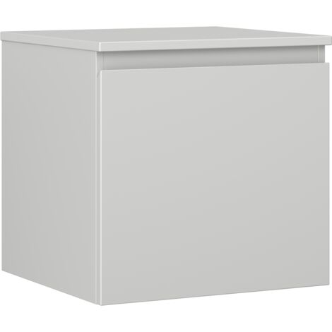 Mexen Orio mobile bagno sottolavabo 50 cm con piano, 1 cassetto, grigio opaco - 91A10-05047-1-BFC62