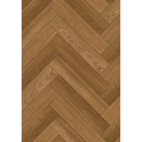 Mexen Overland Park campione di pannelli in vinile spina di pesce 635 x 127 mm SPC 6,5 mm base 1,5 mm, 4 V-Fuga, Jatoba - F1187-