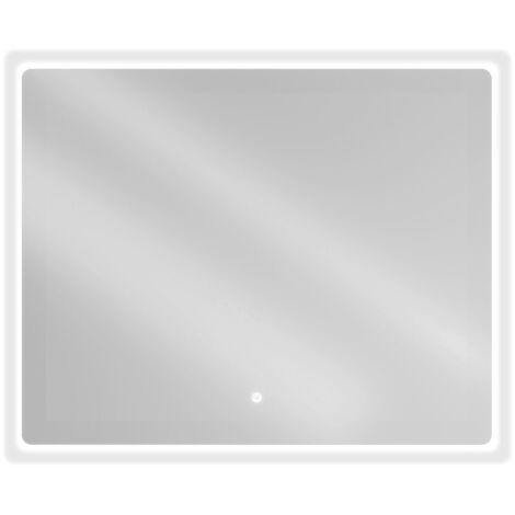 Mexen Sun specchio da bagno retroilluminato 100 x 80 cm, LED 6000K, antiappannamento - 9807-100-080-611-00