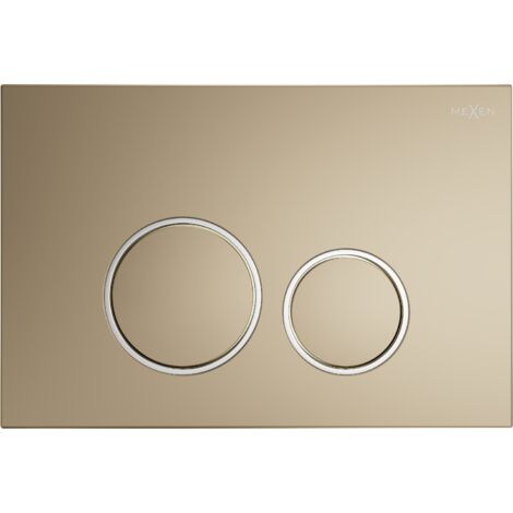 Mexen Fenix 05 pulsante di scarico, oro champagne - 600504