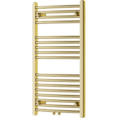 Mexen Ares radiatore da bagno 900 x 500 mm, 294 W, dorato - W102-0900-500-00-50
