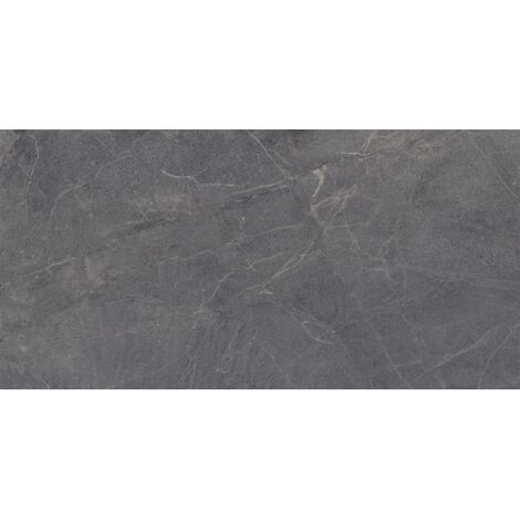 Mexen Olvera Campione rettificato in gres smaltato nero G1, piastrella pavimento-parete 120 x 60 cm, carving - TL418-02-S
