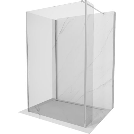 Mexen Kioto parete doccia Walk-in 120 x 120 x 40 cm, trasparente, cromo - 800-120-120-221-01-00-040 (1/5)