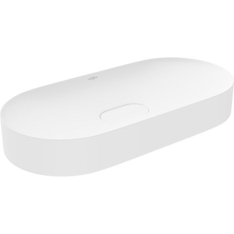 Mexen Sofia lavabo da appoggio in conglomerato 70 x 35 cm, bianco - 23067001