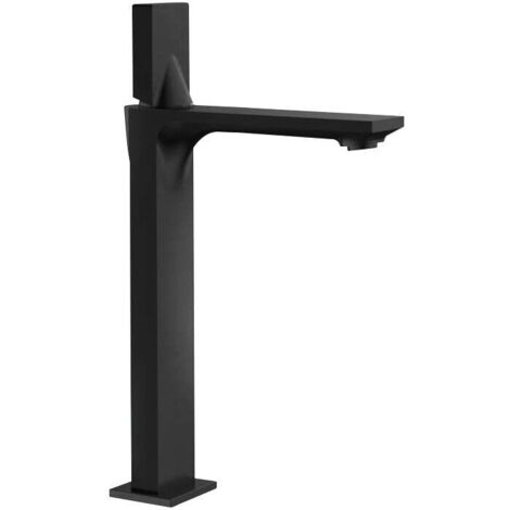 Mexen Crux rubinetto da lavabo alto, nero - 744410-70 (1/2)