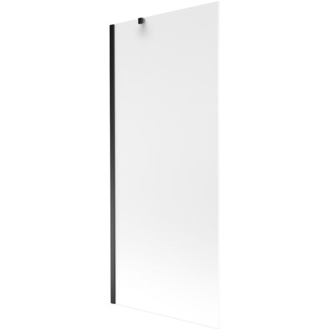 Mexen Next paravento da bagno 1-anta 80 x 150 cm, opaco, nero - 895-080-000-00-30-70 (1/5)
