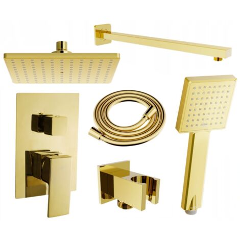 Mexen Uno DR45 set doccia ad incasso, oro - 71435DR45-50 (1/5)