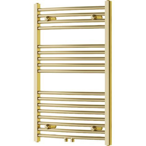 Mexen Ares radiatore da bagno 900 x 600 mm, 342 W, oro - W102-0900-600-00-50