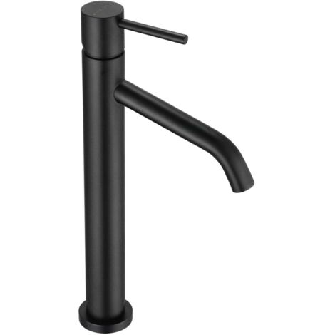 Mexen Rumba rubinetto alto per lavabo, nero - 73510-70 (1/2)