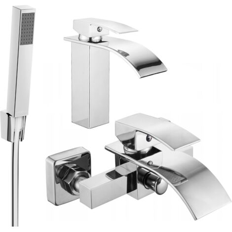Mexen Aries R77 set da bagno, cromo - 744803R77-00