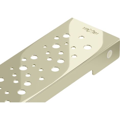Mexen Flat M12 copertura per scarico lineare 80 cm, oro - 1521080