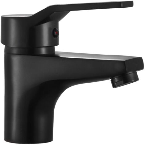 Mexen Caro rubinetto per lavabo, nero - 746600-70 (1/2)