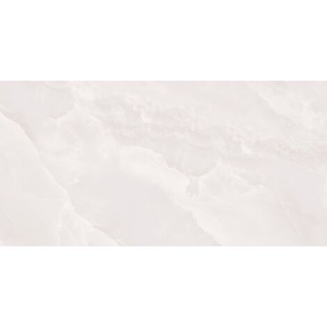 Mexen Polano Próbka bianca di gres smaltato rettificato G1, piastrella da pavimento e parete 120 x 60 cm, lucida - TL108-04-S