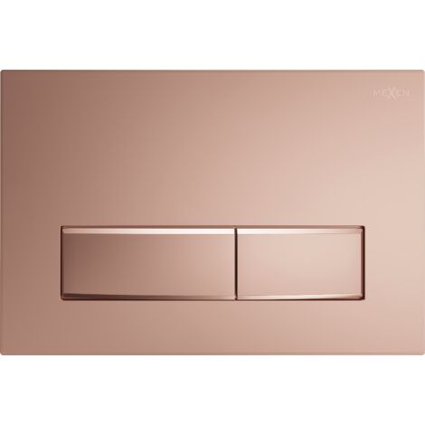 Mexen Fenix 09 pulsante di scarico, oro rosa - 600905