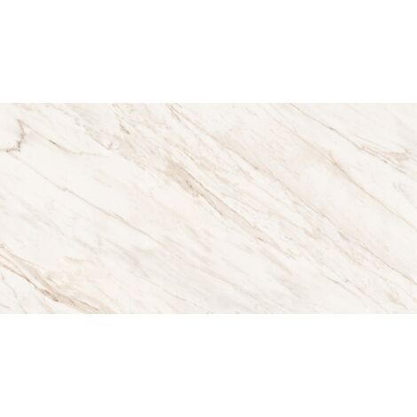 Mexen Angelo White campione di gres porcellanato smaltato rett. G1, piastrella per pavimento e parete 120 x 60 cm, lucida - TL15