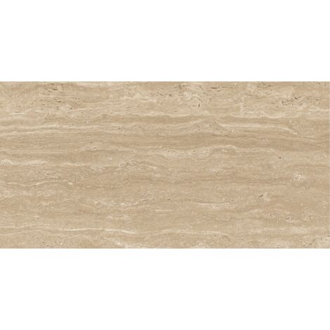 Mexen Neo Travertino Campione beige di gres porcellanato smaltato rett. G1, piastrella da pavimento e parete 120 x 60 cm, opaca