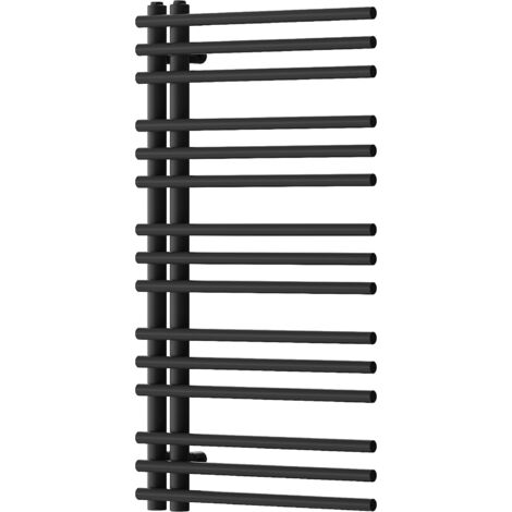 Mexen Neptun radiatore decorativo da bagno 900 x 500 mm, 369 W, nero - W101-0900-500-00-70