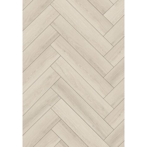 Mexen Pembroke Pines pannelli vinilici a spina di pesce 635 x 127 mm SPC 6,5 mm, sottostrato 1,5 mm, 4 V-Joint, Rovere - F1179-0