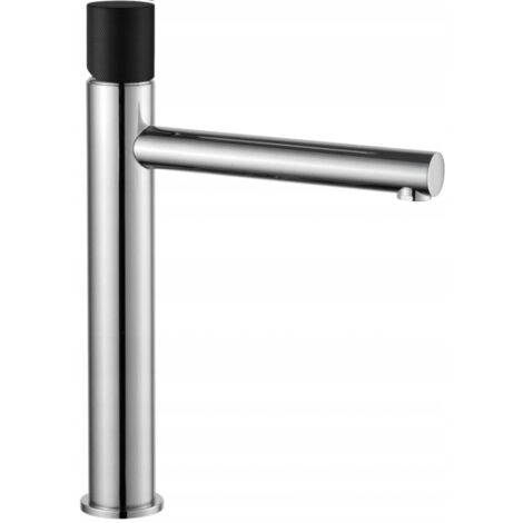 Mexen Elba One miscelatore lavabo alto, cromo/nero - 74111-07 (1/2)