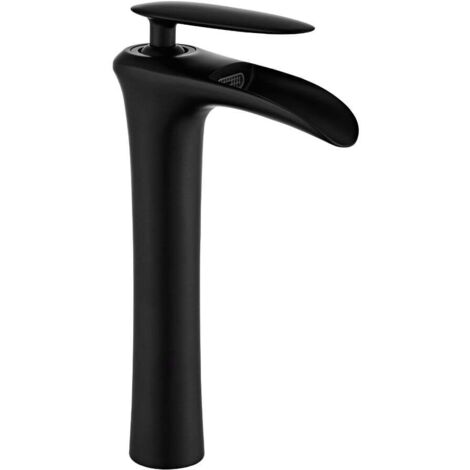 Mexen Lyra miscelatore lavabo alto, nero - 745310-70 (1/2)