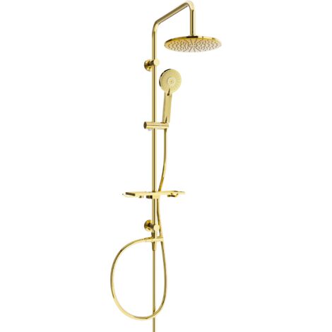 Mexen T40 colonna doccia, oro - 798404093-50
