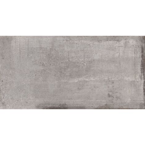 Mexen Cemento Campione grigio di gres porcellanato smaltato rettificato. G1, piastrella pavimento-parete 120 x 60 cm, carving -