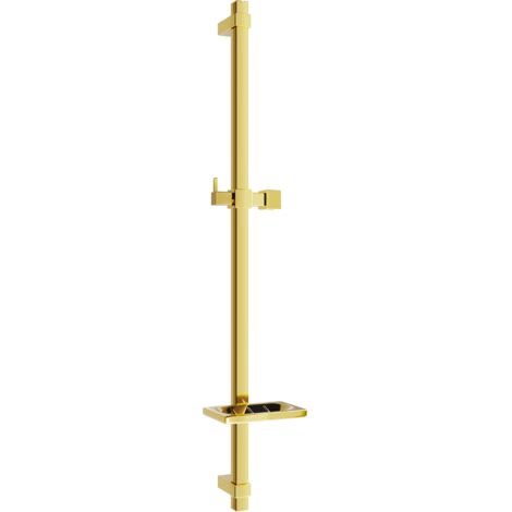 Mexen DQ asta doccia con portaspugna 80 cm, dorato - 79381-50 (1/2)